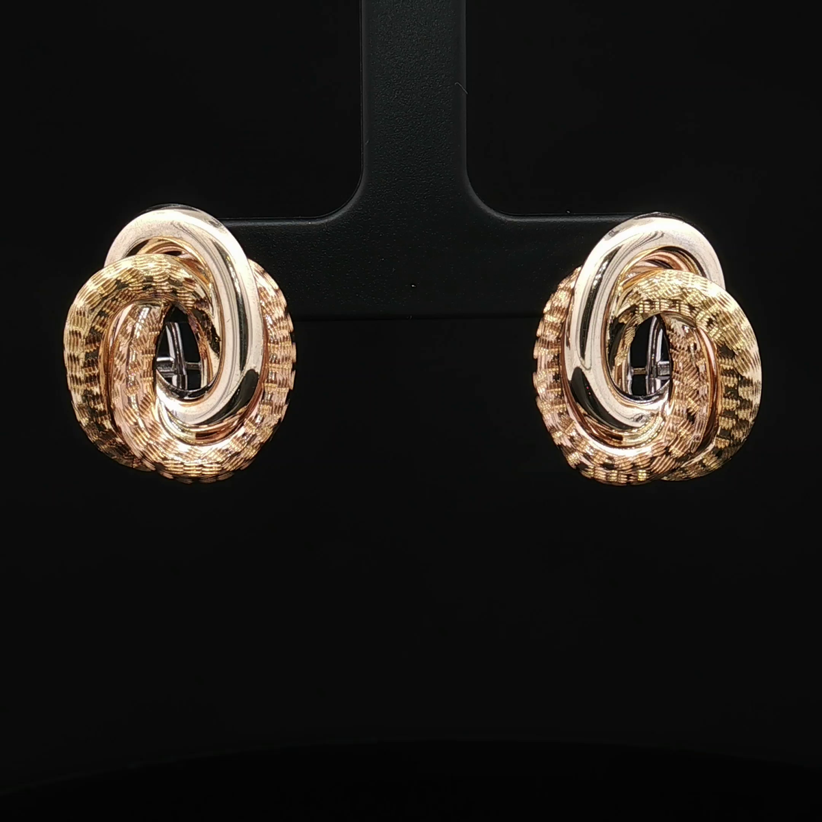 Precious Metal (No Stones) Earring
