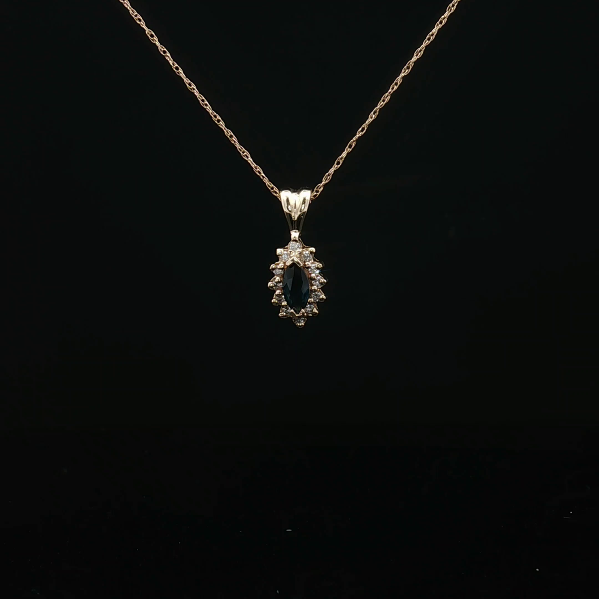 Colored Stone Pendant