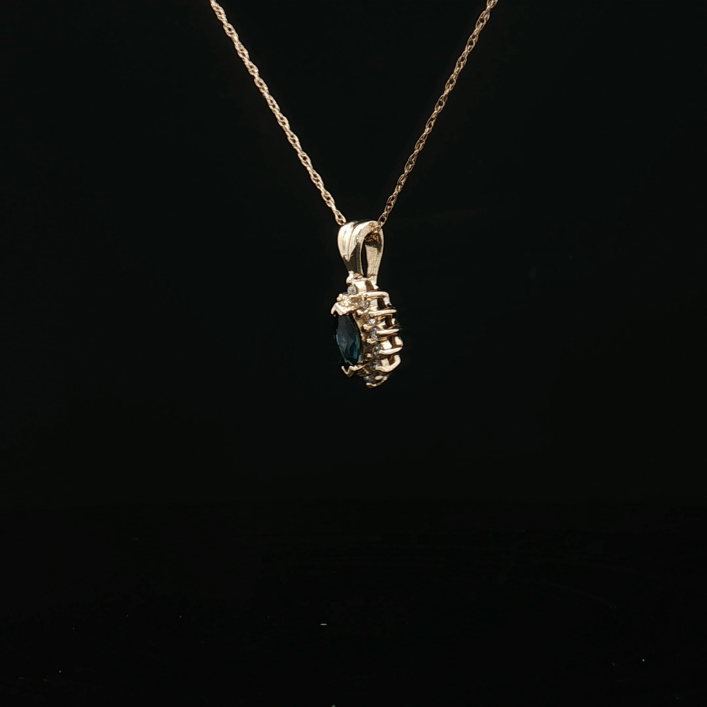 Colored Stone Pendant