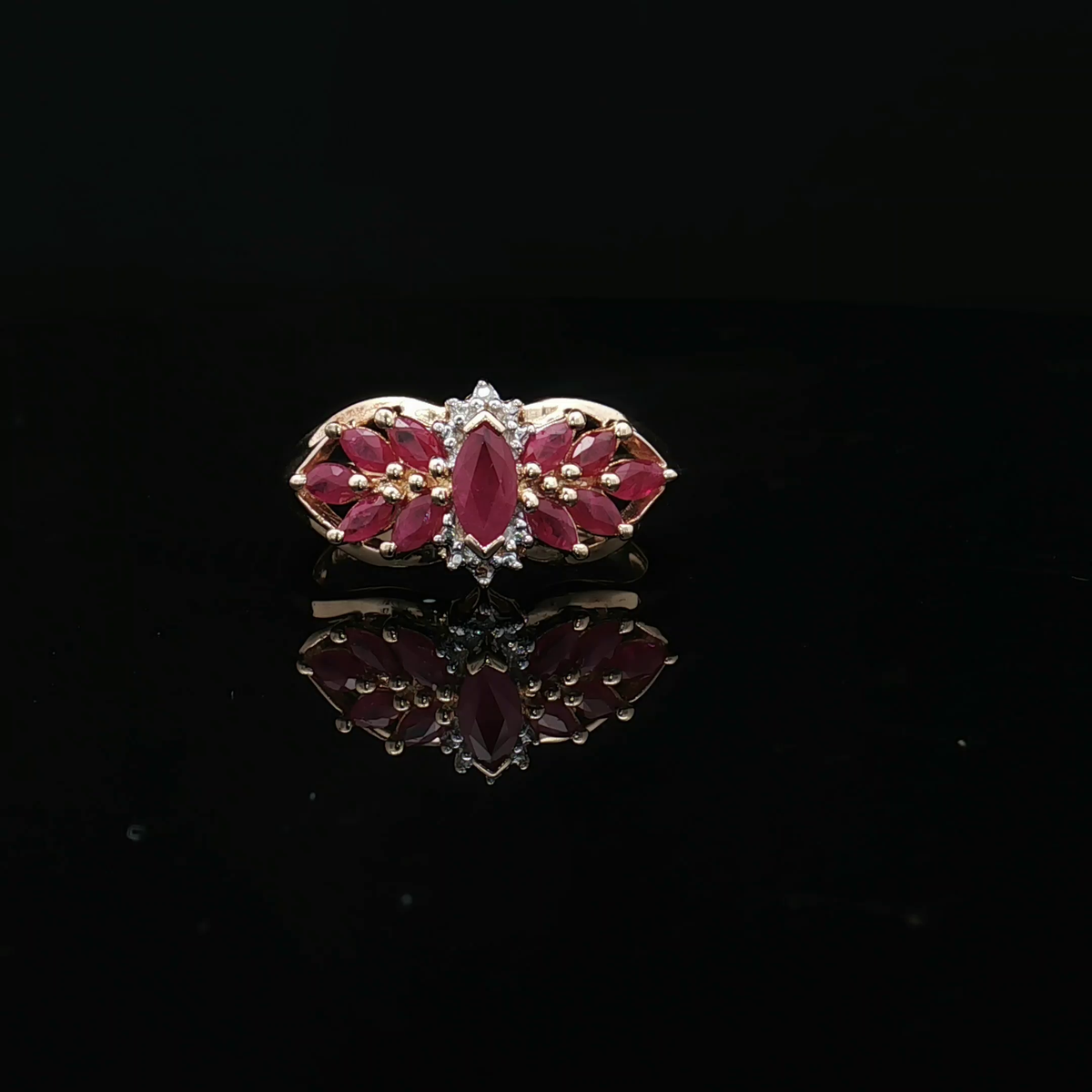 Colored Stone Rings  -  Women'