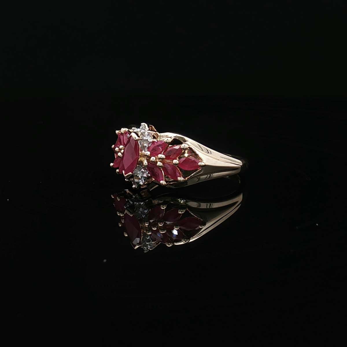 Colored Stone Rings  -  Women'