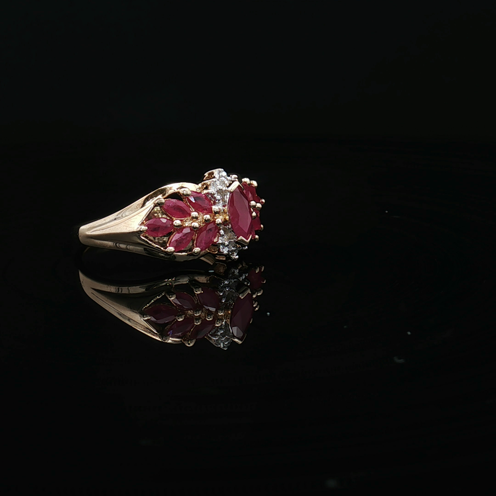 Colored Stone Rings  -  Women'