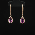 Colored Stone Earring
