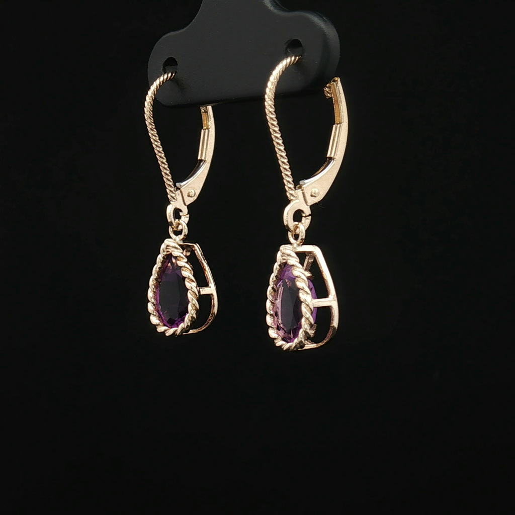 Colored Stone Earring