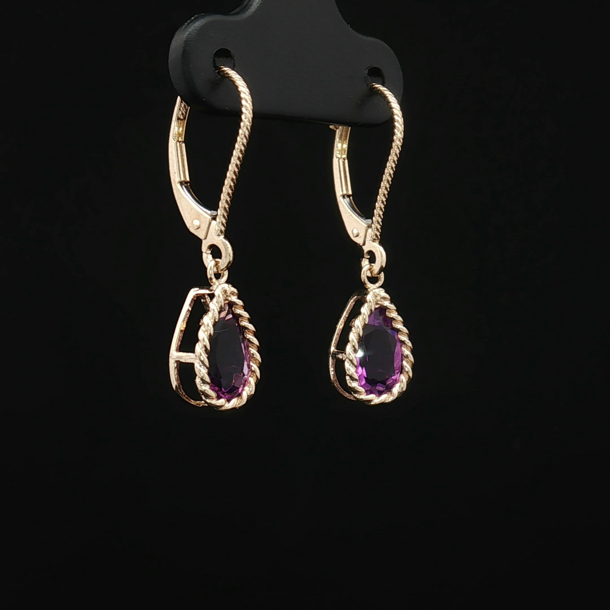 Colored Stone Earring