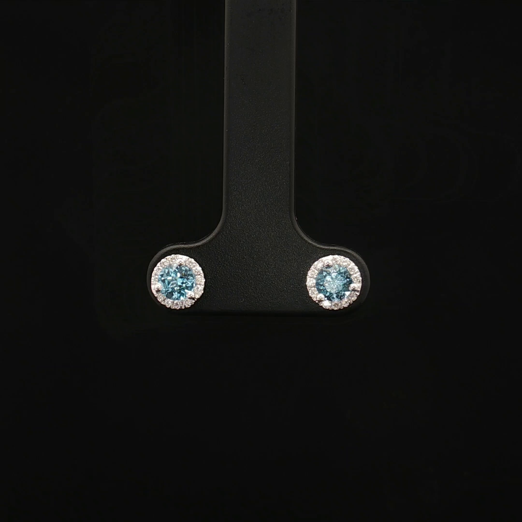 Colored Stone Earring