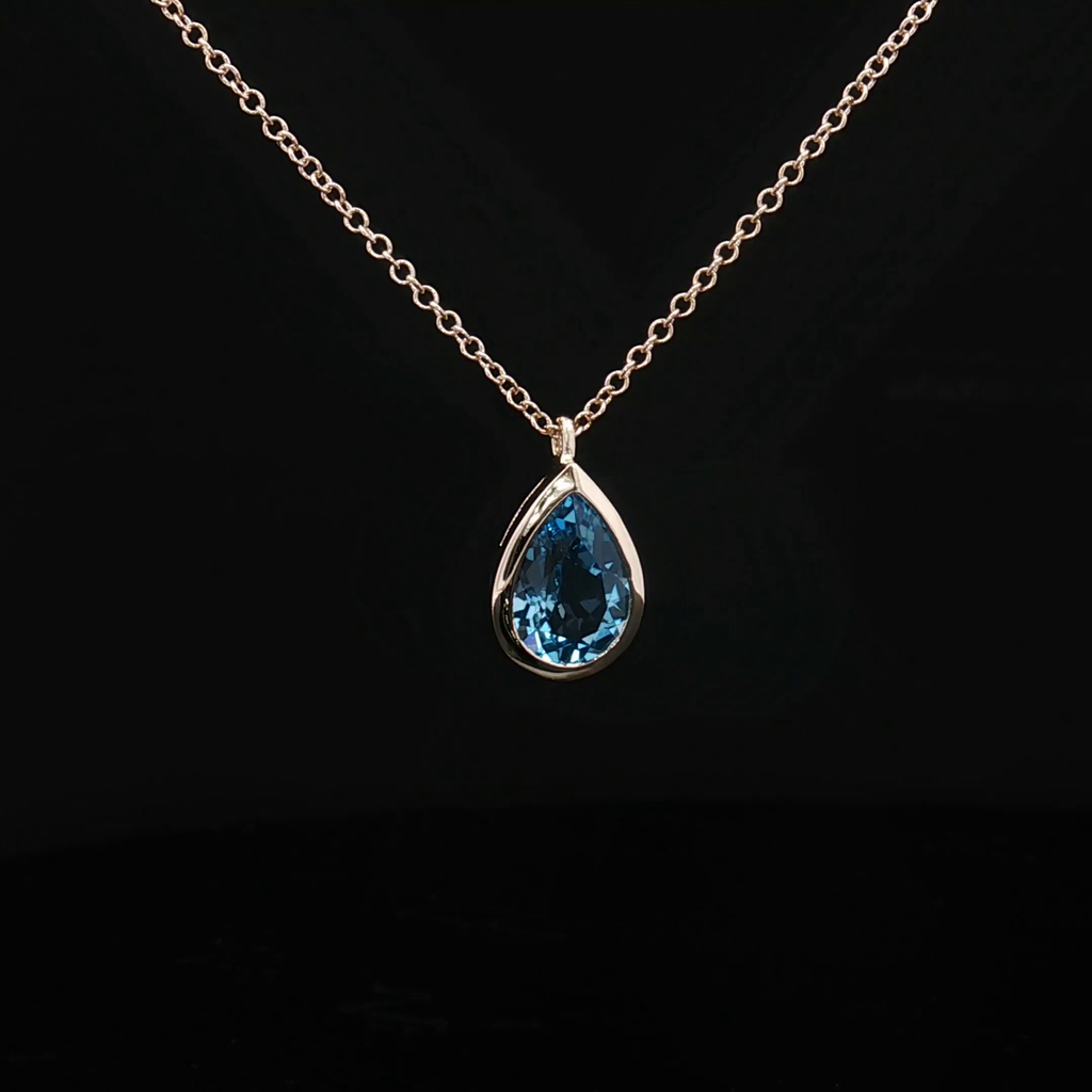 Colored Stone Pendant