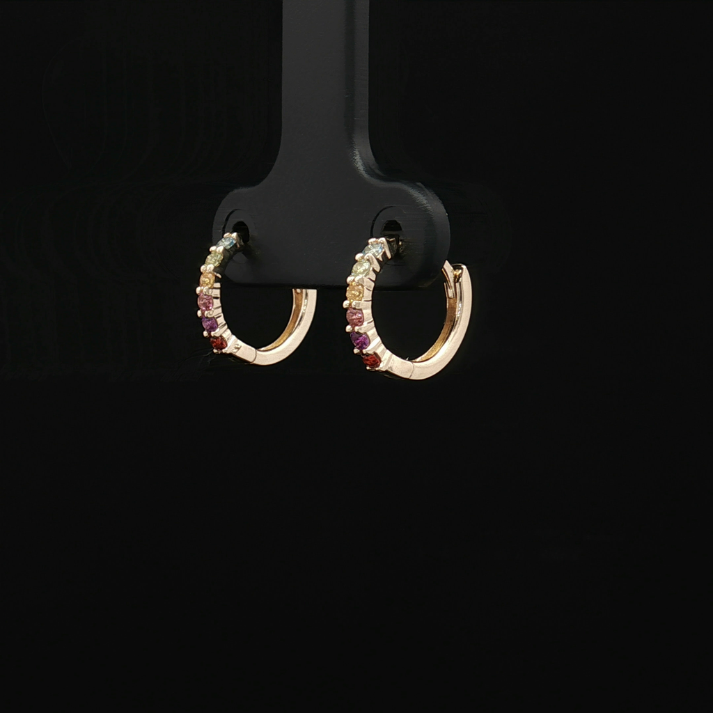 Colored Stone Earring