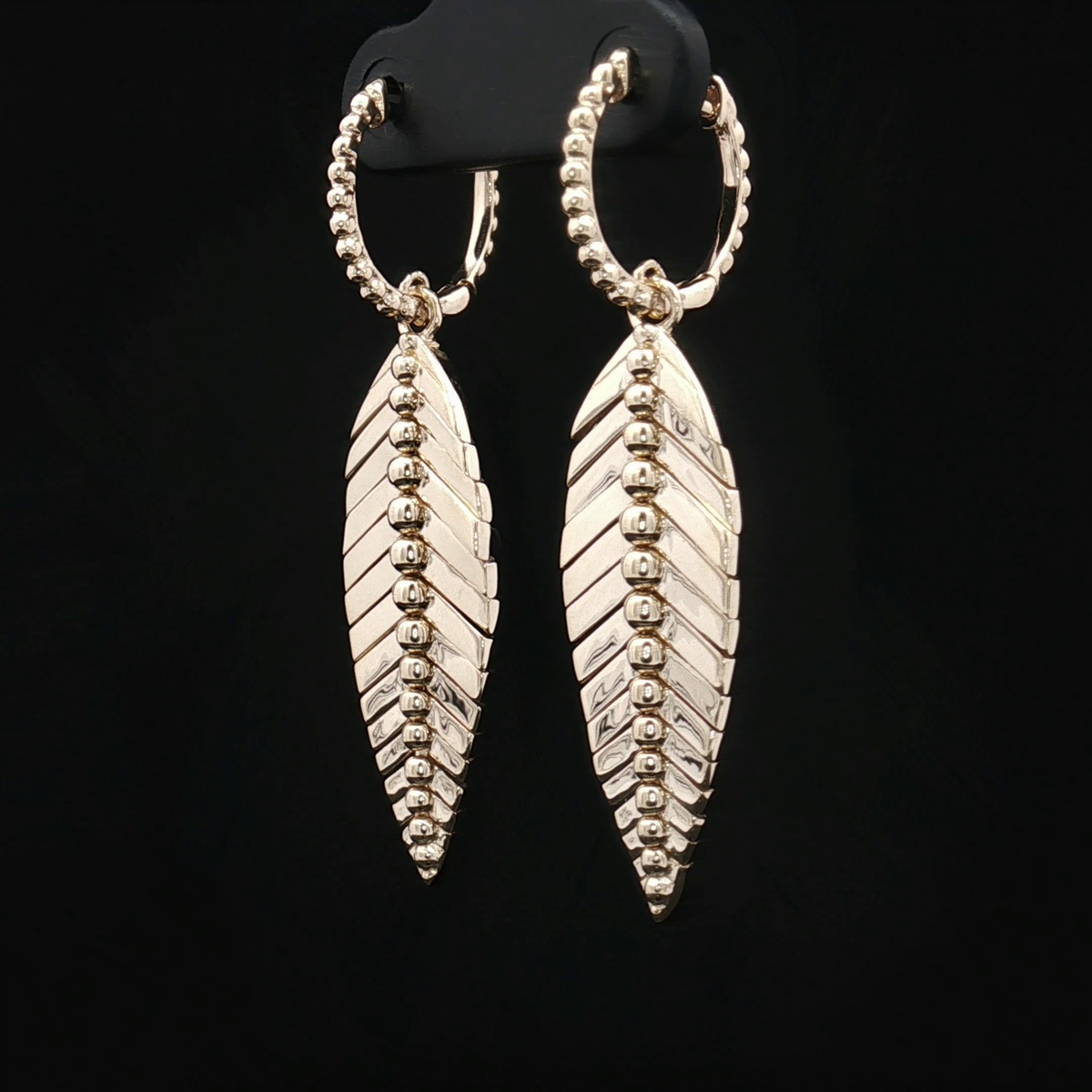 Precious Metal (No Stones) Earring