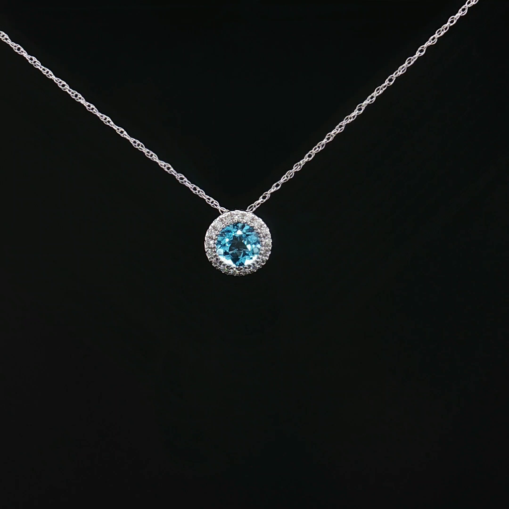 Colored Stone Pendant