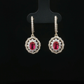 Colored Stone Earring