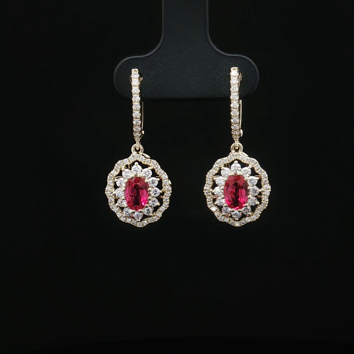 Colored Stone Earring