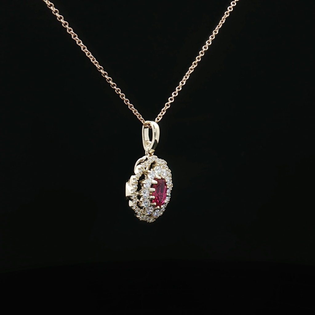 Colored Stone Pendant