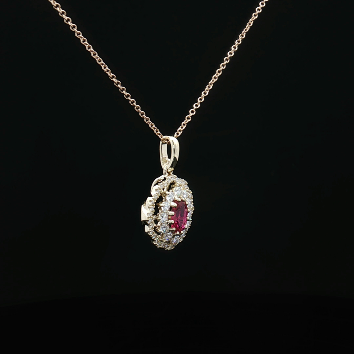 Colored Stone Pendant