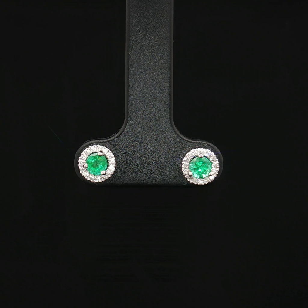 Colored Stone Earring