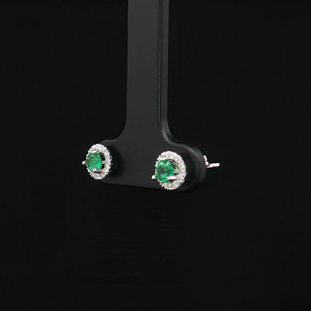 Colored Stone Earring