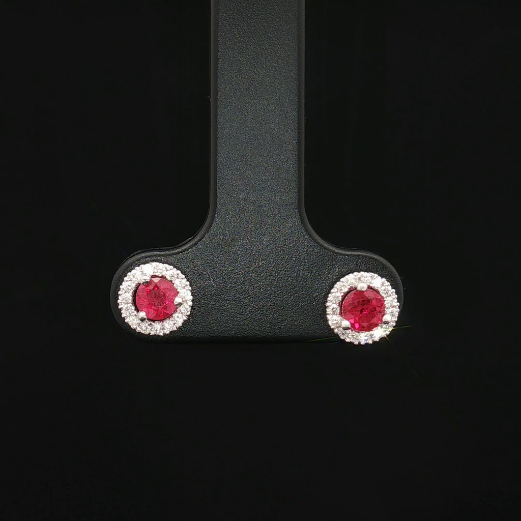 Colored Stone Earring