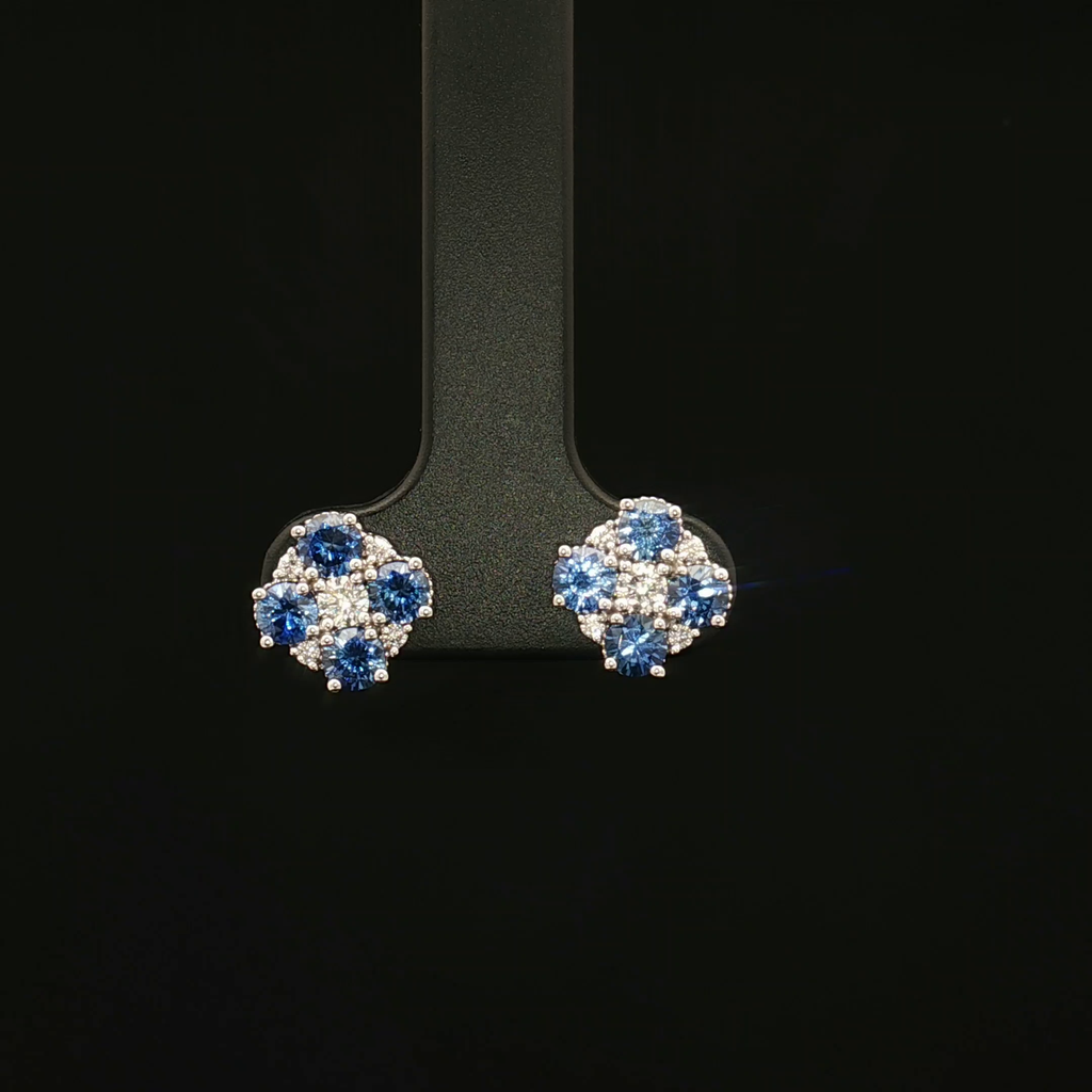 Colored Stone Earring