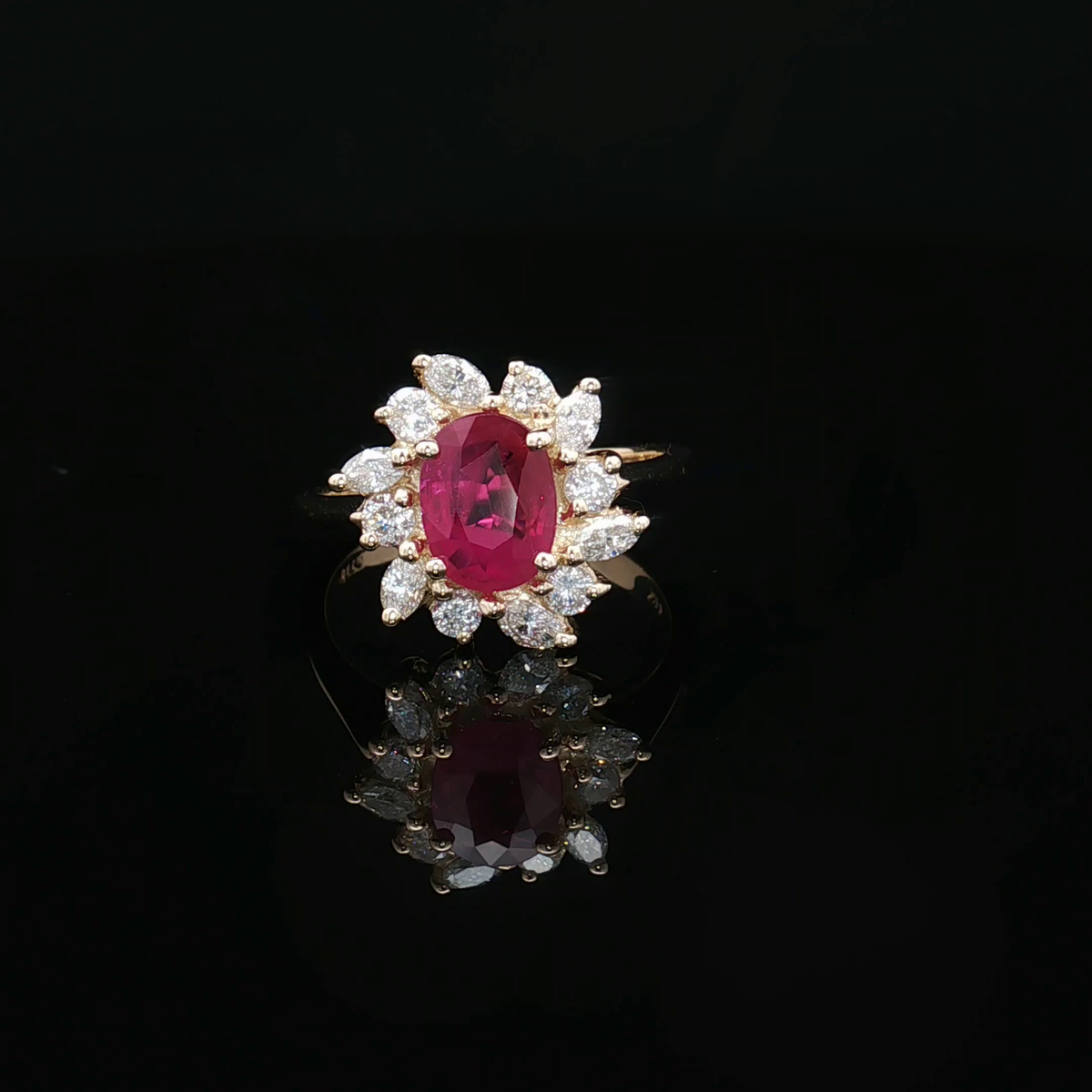 Colored Stone Rings  -  Women'
