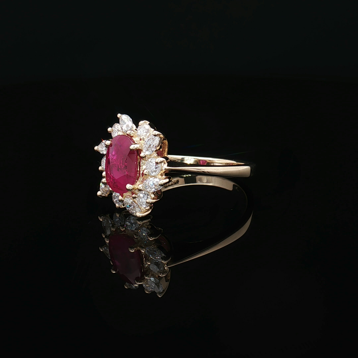 Colored Stone Rings  -  Women'