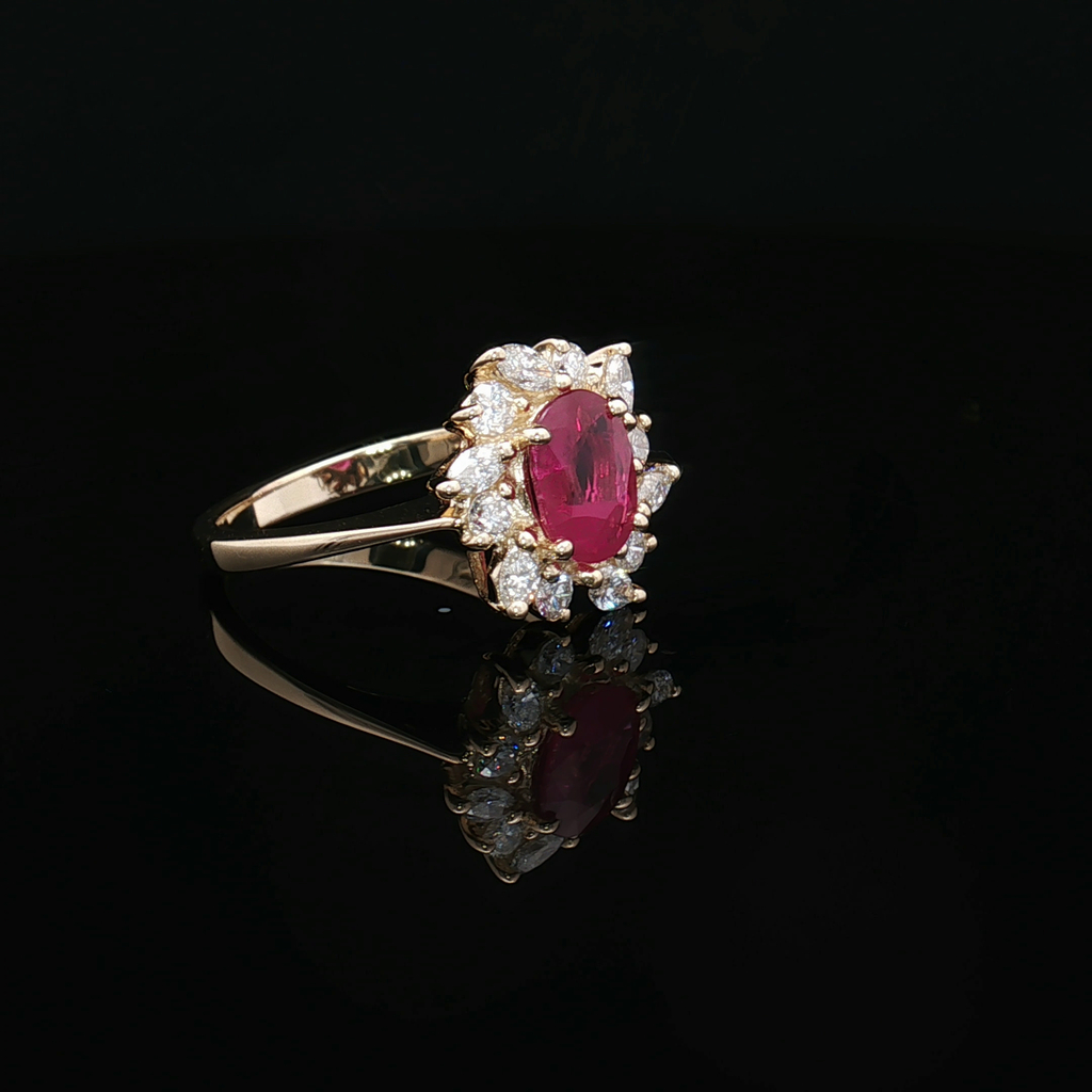 Colored Stone Rings  -  Women'
