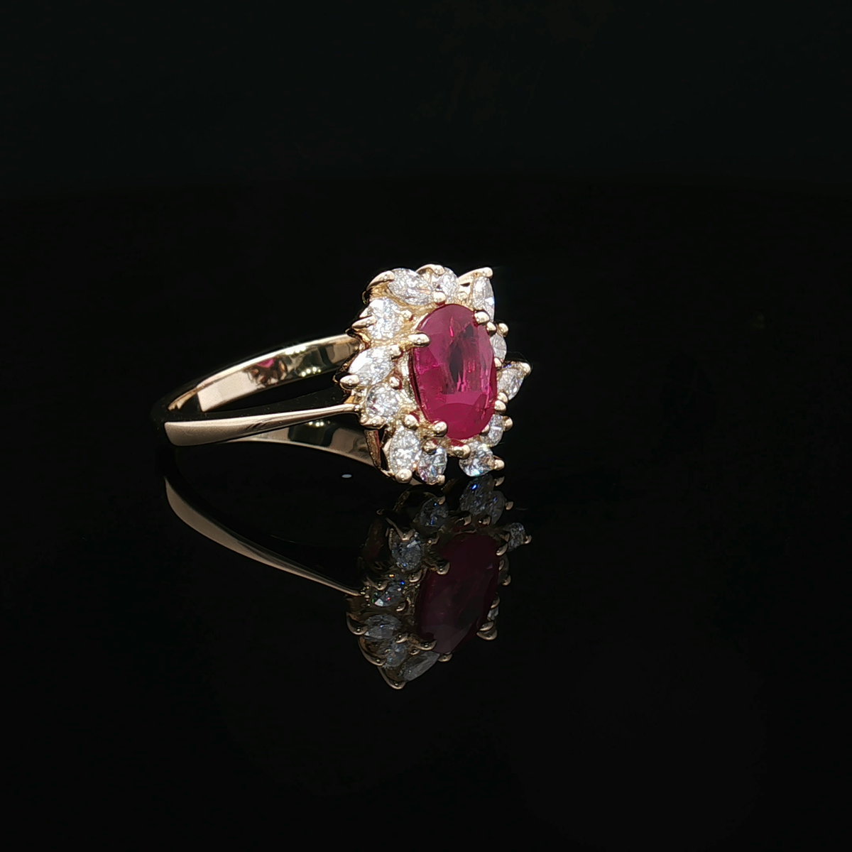 Colored Stone Rings  -  Women'