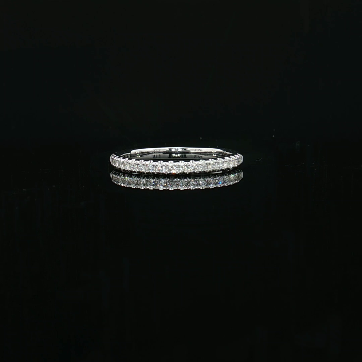 Diamond Wedding Bands  -  Women'