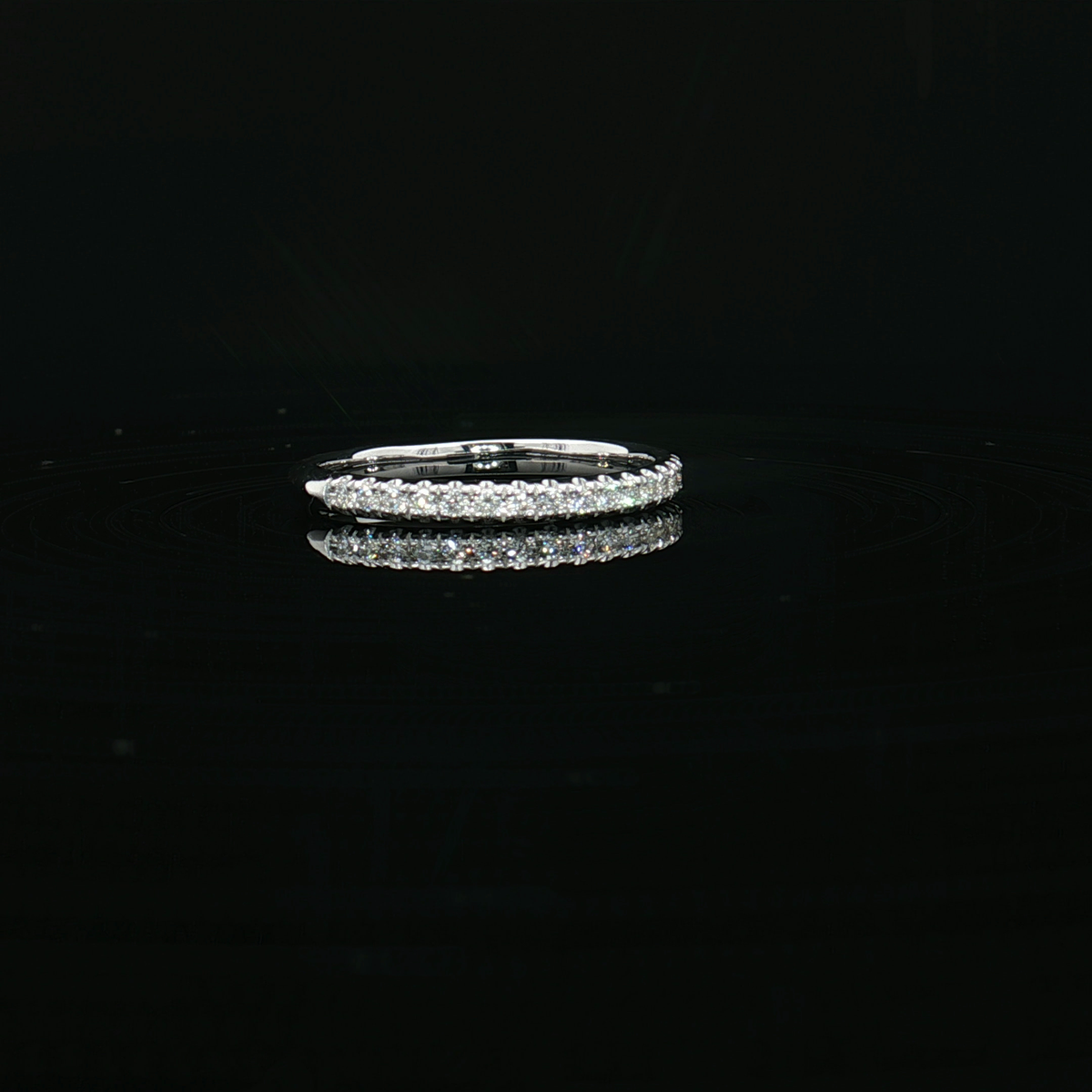 Diamond Wedding Bands  -  Women'
