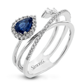Colored Stone Rings  -  Women'