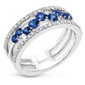 Colored Stone Rings  -  Women'