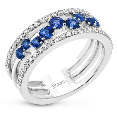 Colored Stone Rings  -  Women'