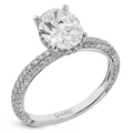 Diamond Semi-Mount Ring