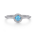 Colored Stone Rings  -  Women'