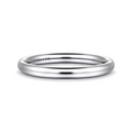 Precious Metal (No Stones) Wedding Bands  -  Women'