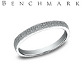 Precious Metal (No Stones) Wedding Bands  -  Women'