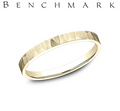 Precious Metal (No Stones) Wedding Bands  -  Women'