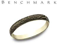 Precious Metal (No Stones) Wedding Bands  -  Women'
