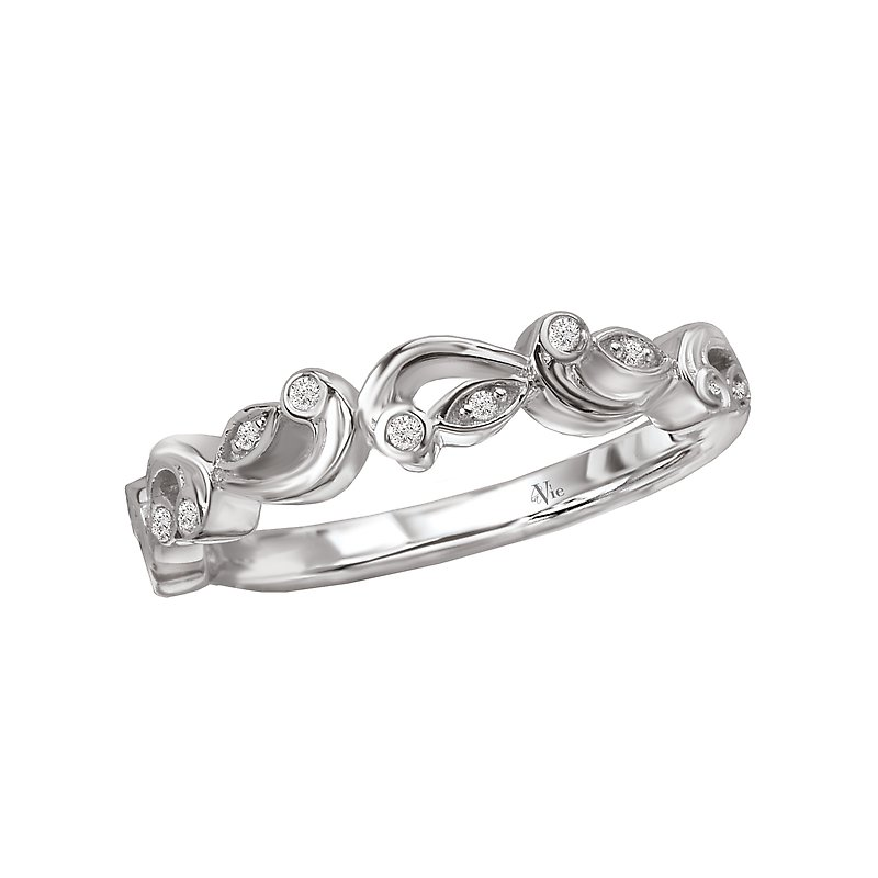 Diamond Wedding Bands  -  Women'