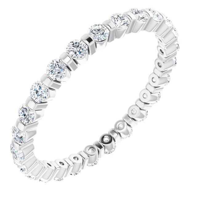 Diamond Wedding Bands  -  Women'