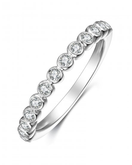 Diamond Wedding Bands  -  Women'