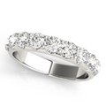 Diamond Wedding Bands  -  Women'