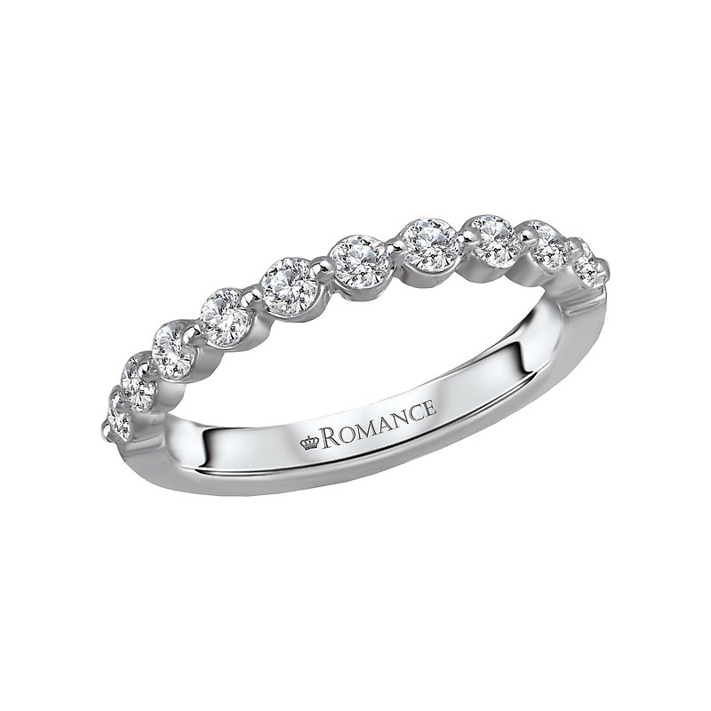 Diamond Wedding Bands  -  Women'