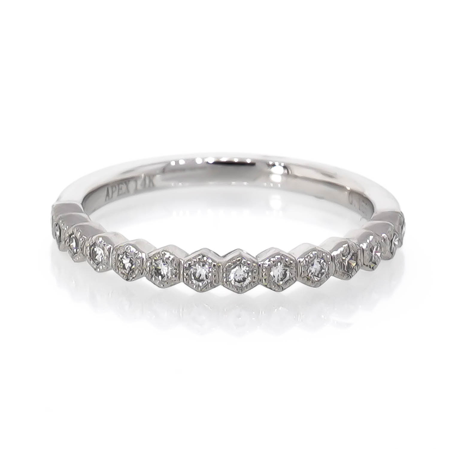 Diamond Wedding Bands  -  Women'