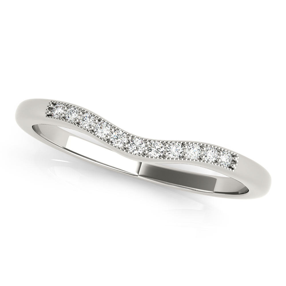 Diamond Wedding Bands  -  Women'