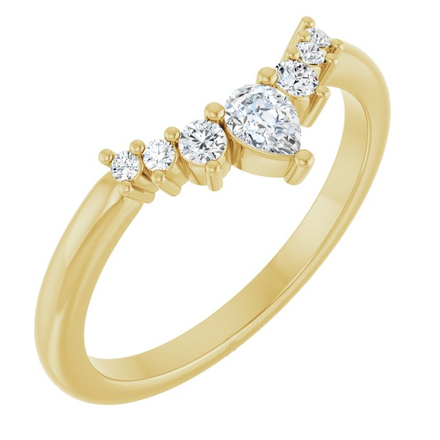Diamond Wedding Bands  -  Women'