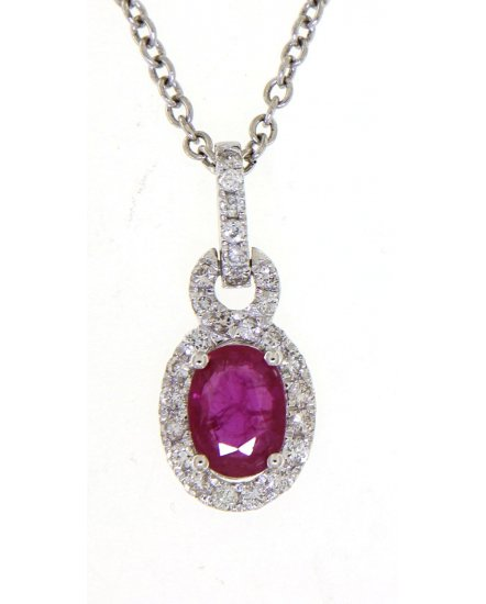 Colored Stone Pendant