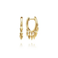 Precious Metal (No Stones) Earring
