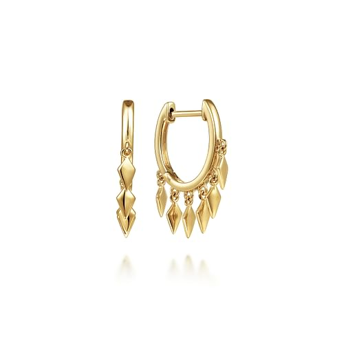 Precious Metal (No Stones) Earring