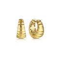 Precious Metal (No Stones) Earring