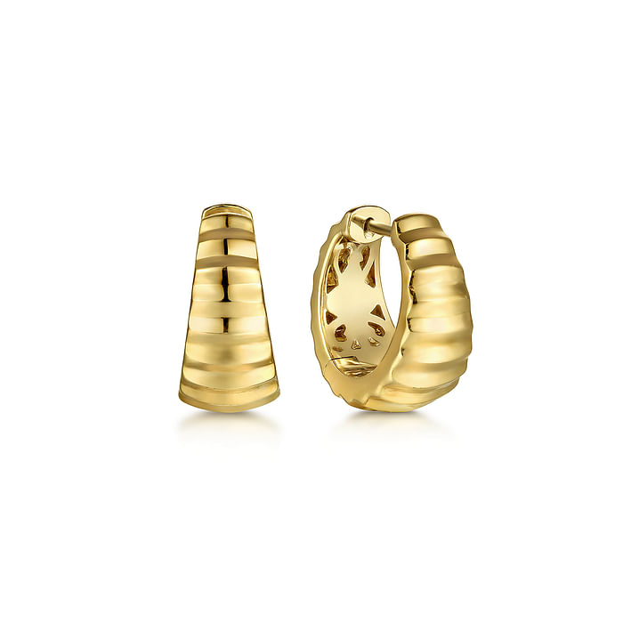 Precious Metal (No Stones) Earring